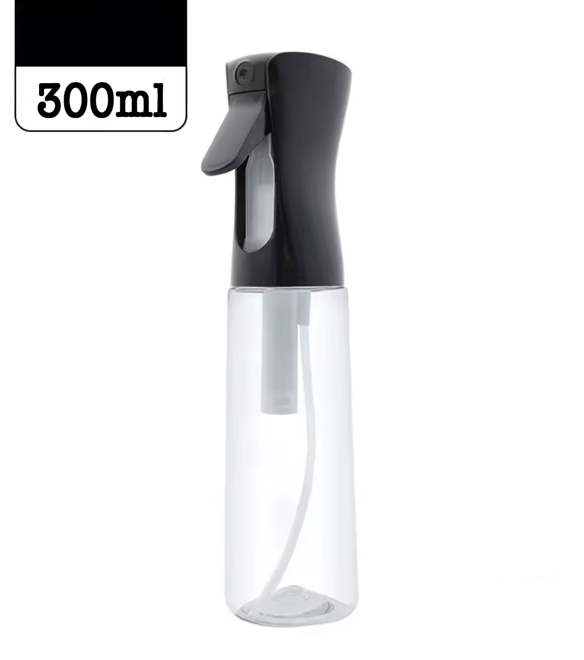 Fine Mist Spray Bottle black 300ml for Fungi Culturing – For Precise Application