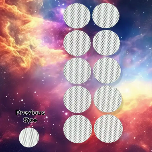 LARGE Adherable Lid Filters 0.3 micron