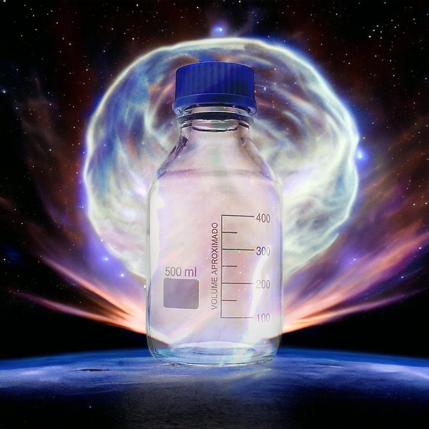 Media Bottles - Borosilicate - Round