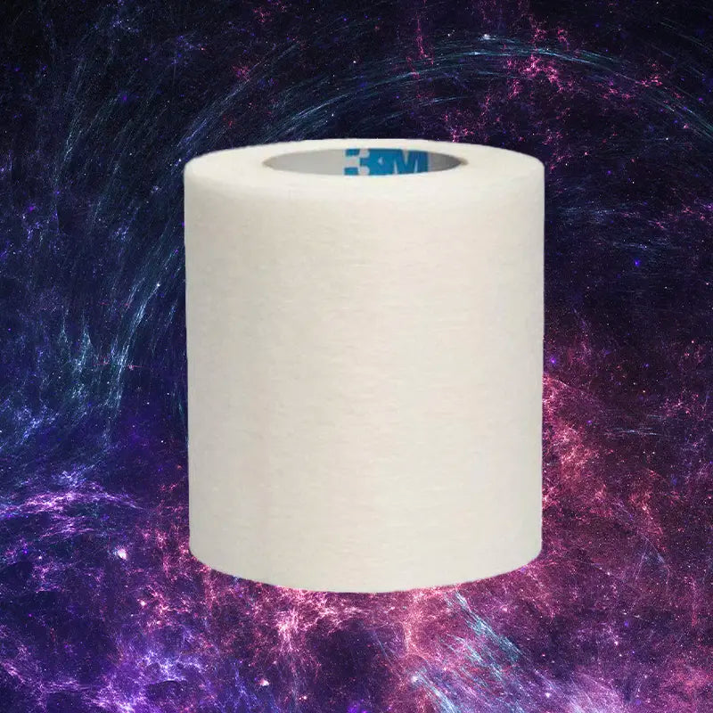 3" micropore tape on space background