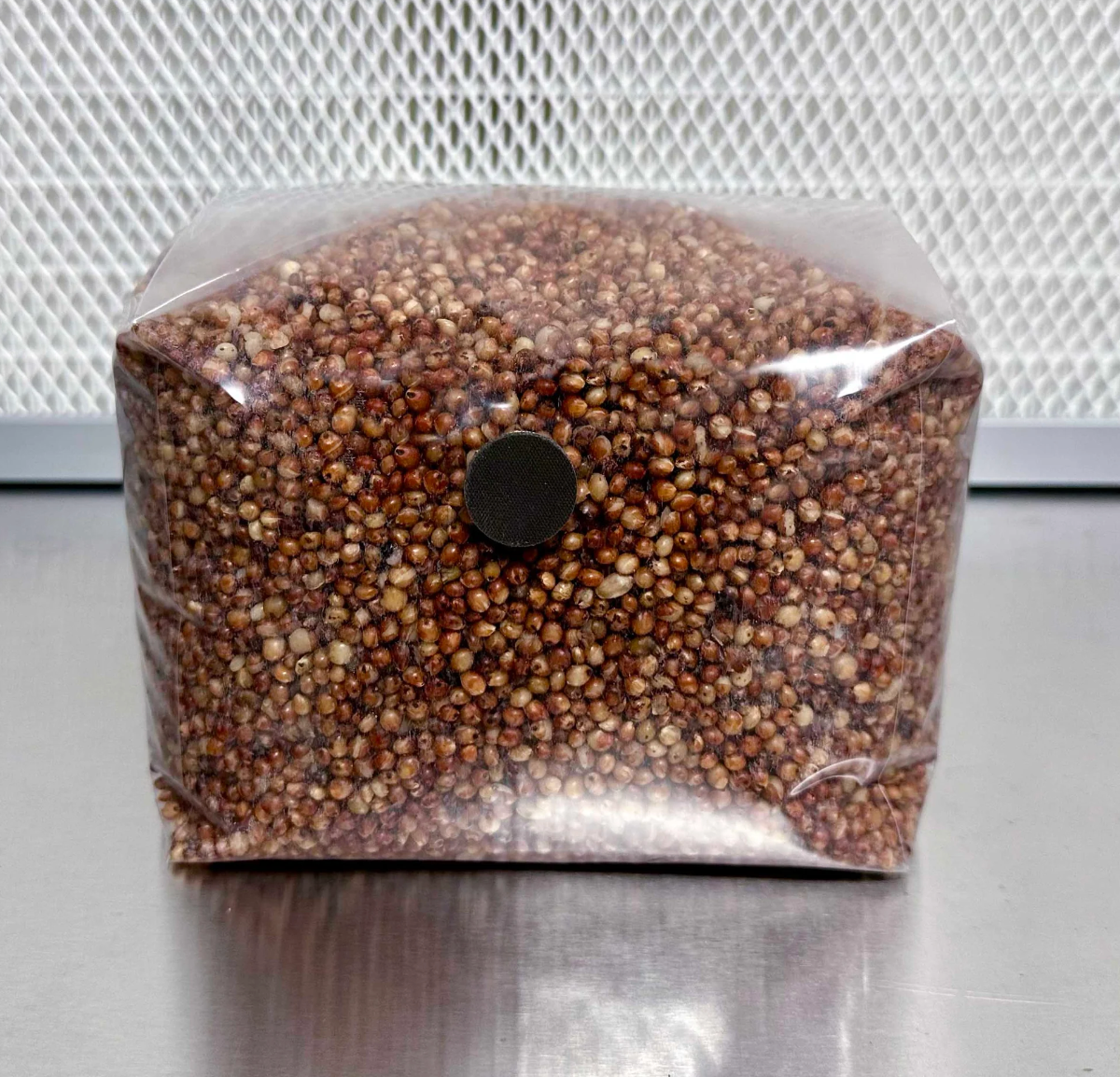6 x 3lb (18lbs)MUSHROOM MILO SORGHUM STERILE GRAIN BAG