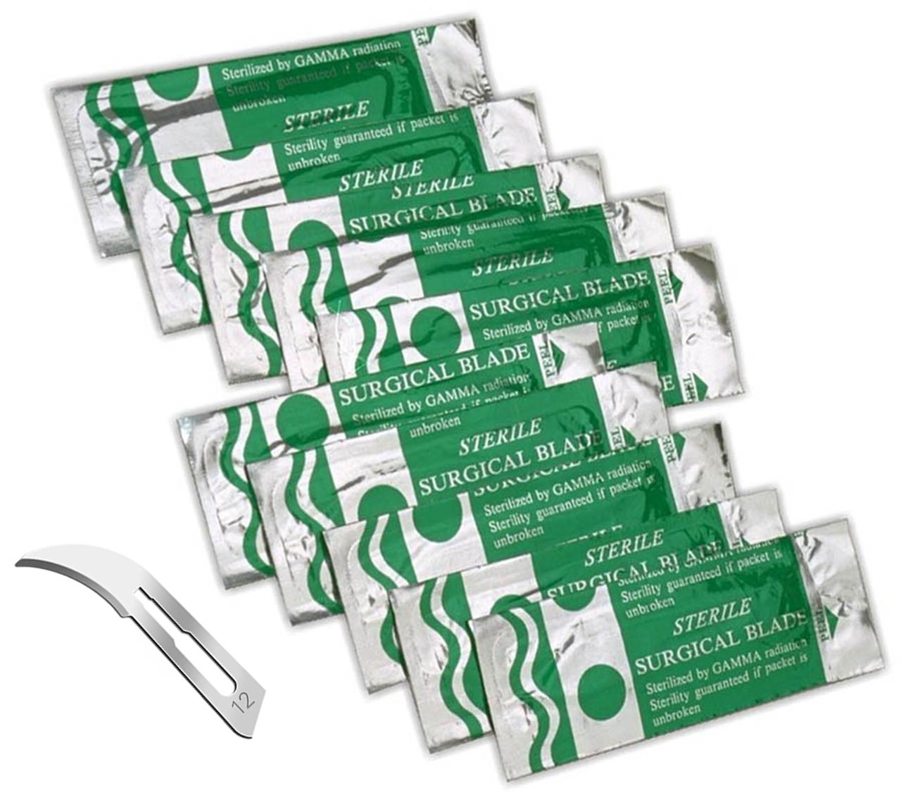 #12 Carbon Scalpel Blades