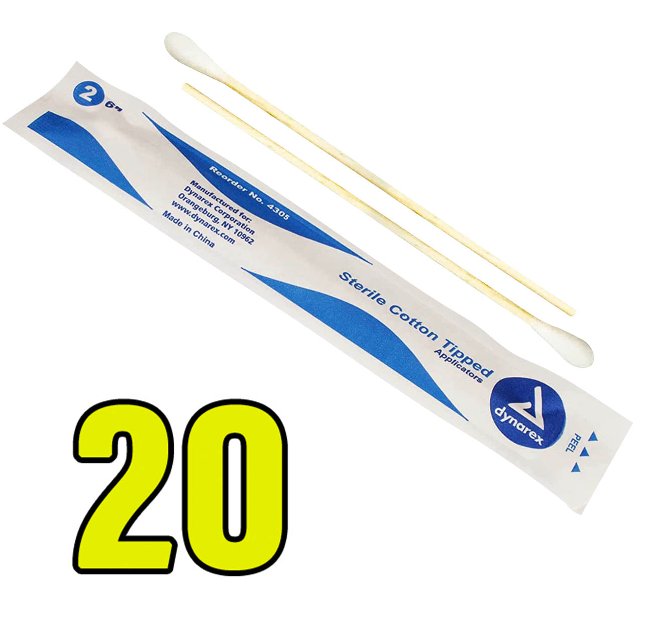 Sterile Cotton tipped Swabs