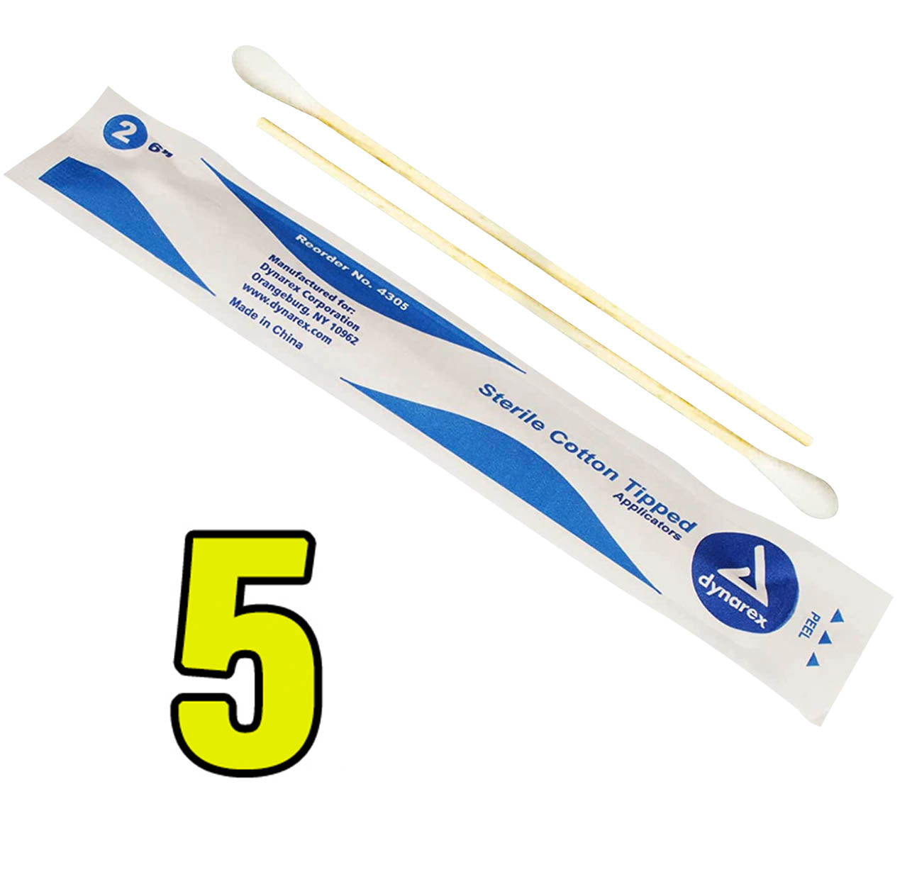 Sterile Cotton tipped Swabs