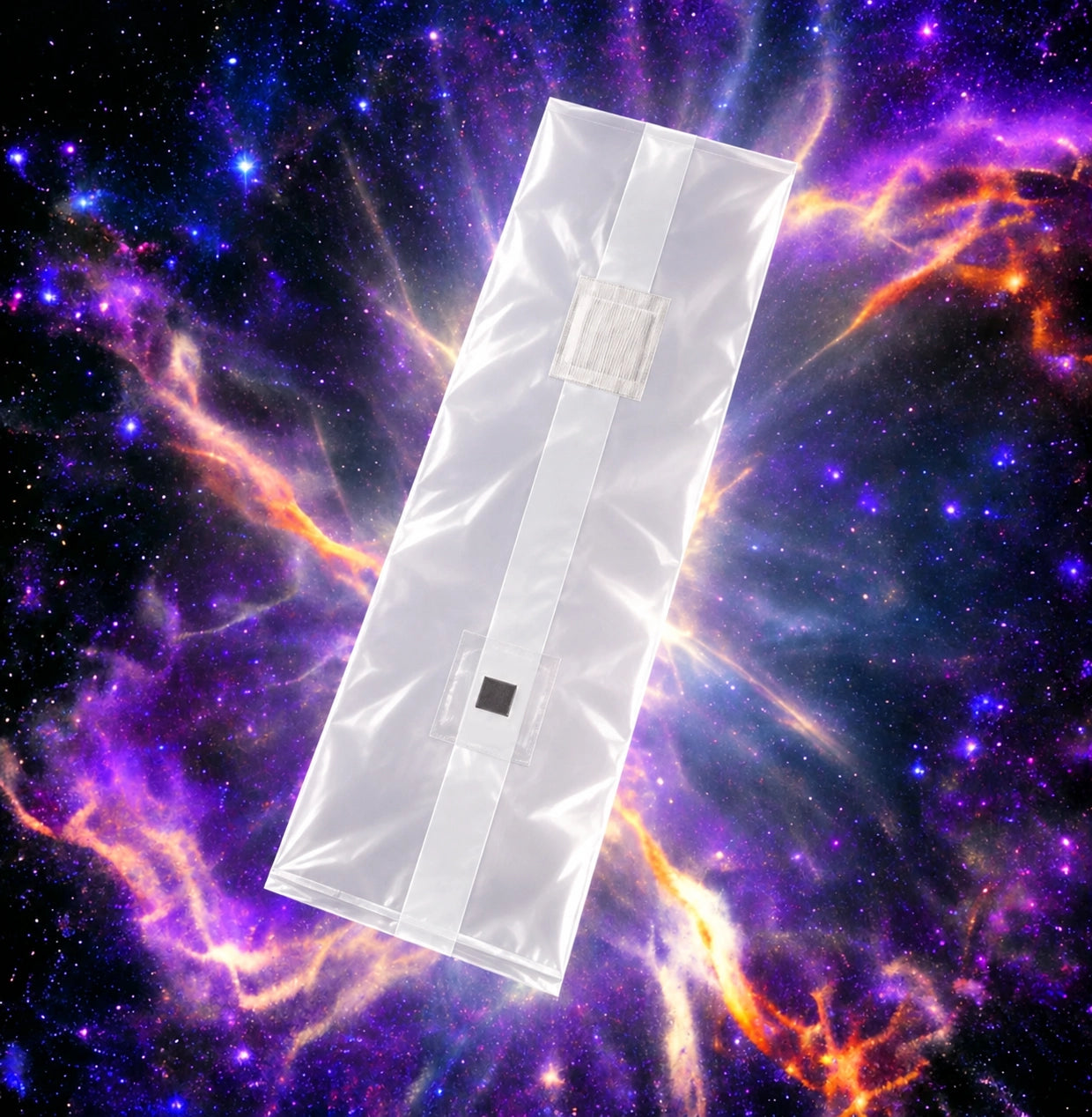 10 t unicorn bag on space background
