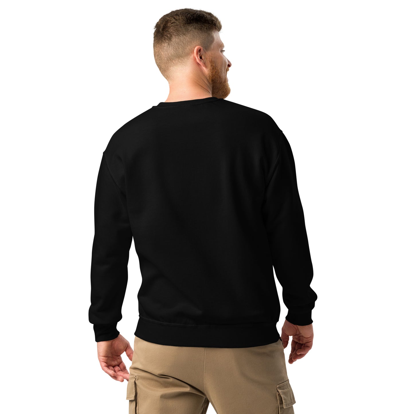 Crew neck sweatshirt Black 