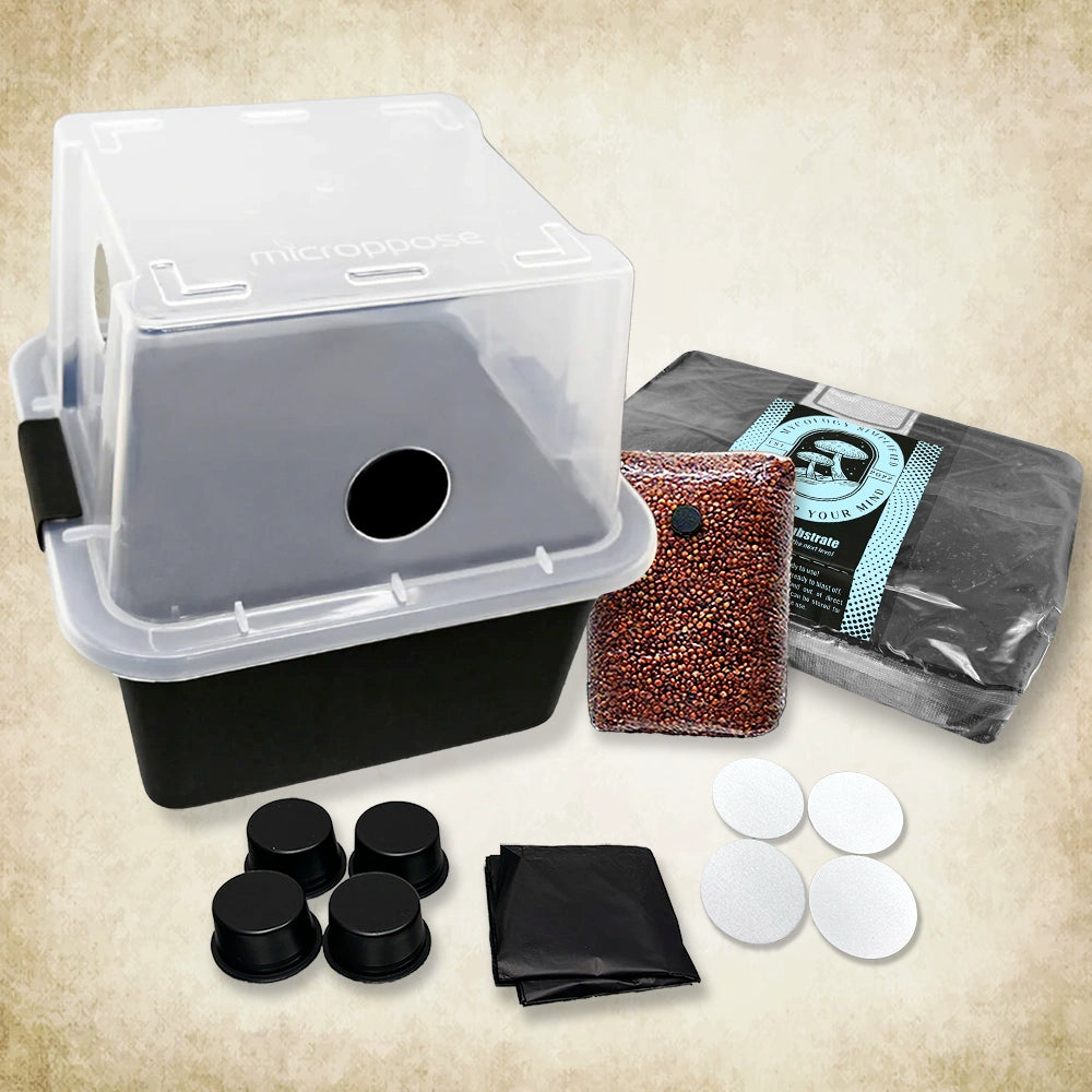 Monotub Mushroom Growing Kit – Complete Setup