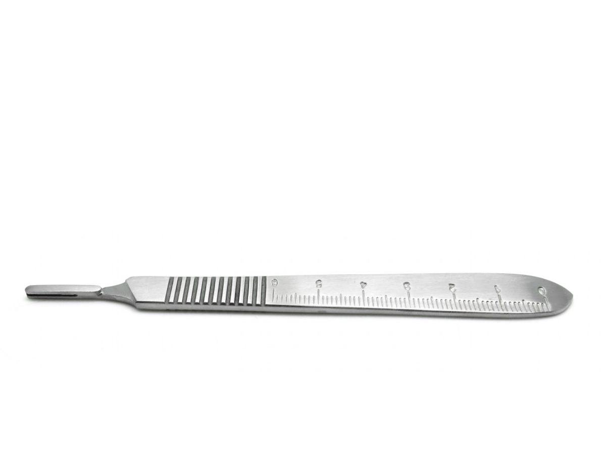 Scalpel Handle No. 3  - Premium Stainless Steel 