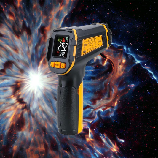 Digital Infrared Laser Thermometer ST490+ - Mycologysimplified