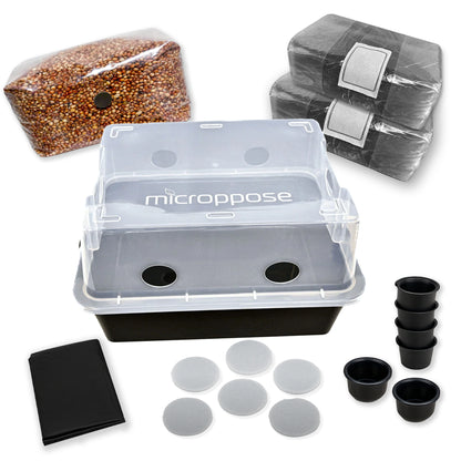Medium Monotub Mushroom Growing Kit – Complete Setup