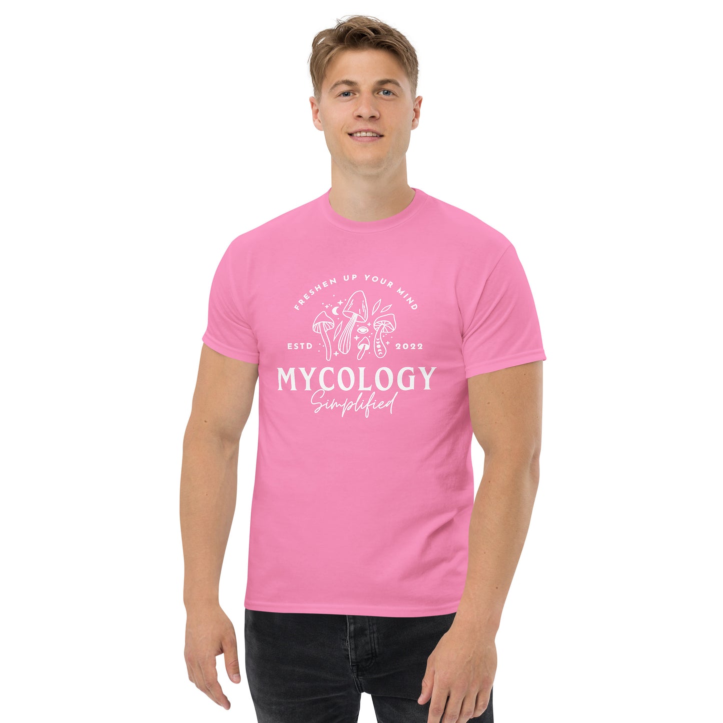Mycology Simplified Tee WHTTXT 
