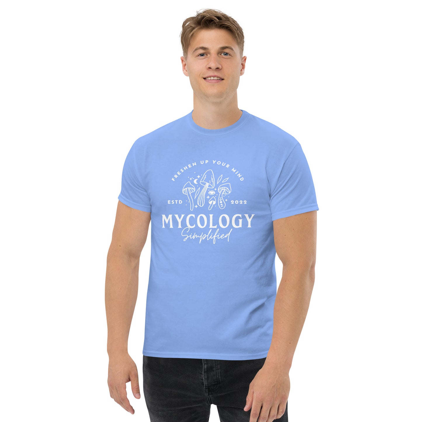 Mycology Simplified Tee WHTTXT 