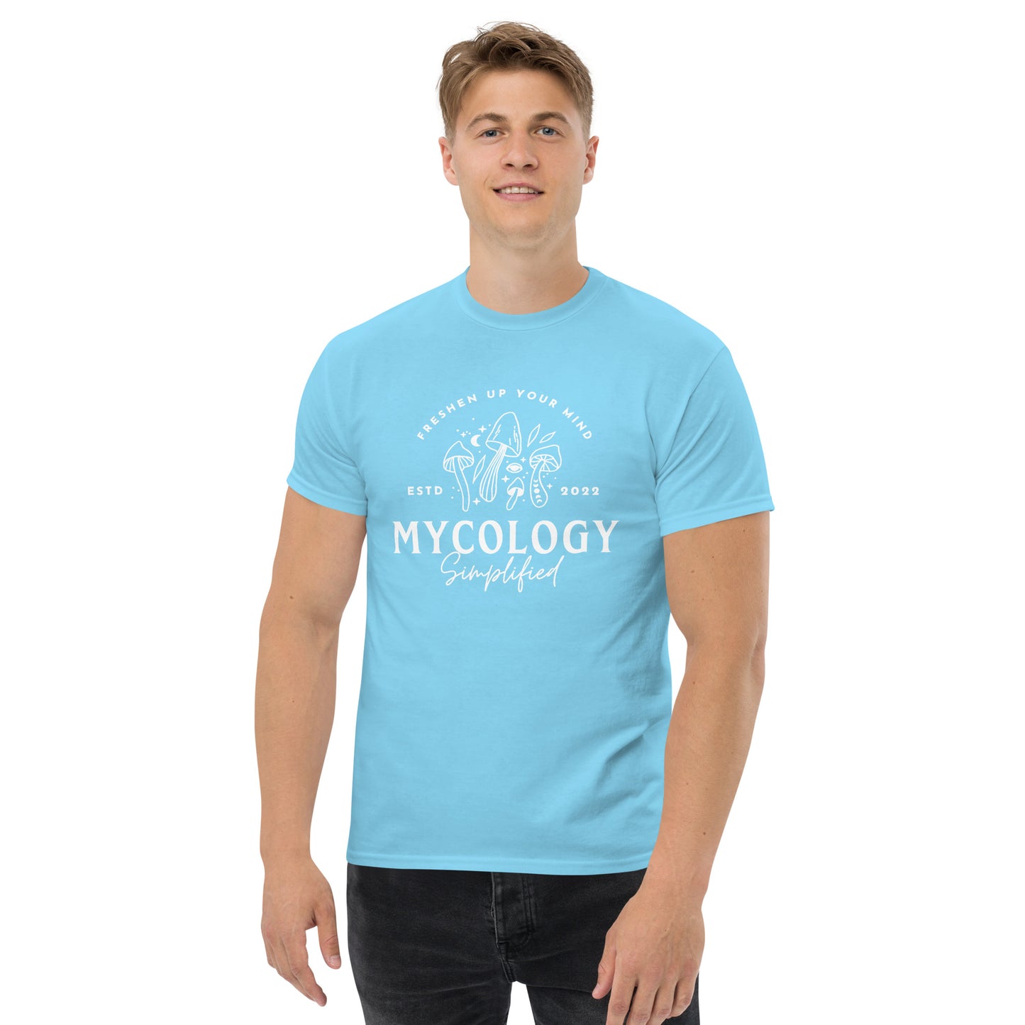 Mycology Simplified Tee WHTTXT 