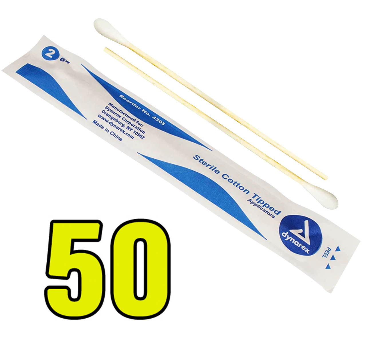 Sterile Cotton tipped Swabs 